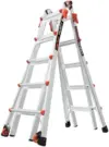 Little Giant Velocity 22-ft Multi-Position Aluminum Ladder with Wheels for $197.03