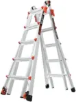 Little Giant Velocity 22-ft Multi-Position Aluminum Ladder with Wheels for $197.03