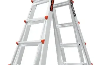 Little Giant Velocity 22-ft Multi-Position Aluminum Ladder with Wheels for $197.03