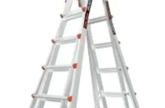 Little Giant Velocity M22 Multi-Position Aluminum Ladder Now $207.40