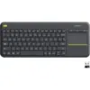 Logitech K400 Plus Wireless Touch Keyboard with Touchpad for $23.74