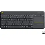 Logitech K400 Plus Wireless Touch Keyboard with Touchpad for $23.74