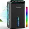 Lommol 86oz Dehumidifier with Essential Oil Diffuser and LED Light for $44.99