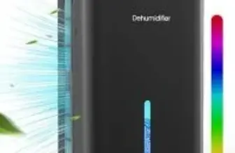 Lommol 86oz Dehumidifier with Essential Oil Diffuser and LED Light for $44.99