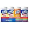 Lysol Disinfectant Wipes 4-Pack (80-Count) for $11.38