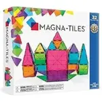 MAGNA-TILES Classic 32-Piece Magnetic Construction Set for $34.99