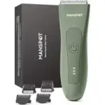 Manspot Wet & Dry Cordless Ceramic Blade Body Hair Trimmer (Green) for $20.39