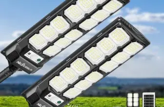 Mcfacesun Solar Lights 2-Pack for $29.99