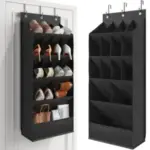 Mefirt Over the Door Shoe Organizer with 15 Large Deep Pockets for $14