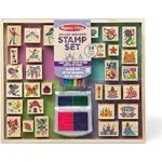 Melissa & Doug Deluxe Wooden Stamp and Coloring Set for $19.80