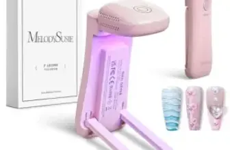 MelodySusie 2-in-1 Cordless UV Nail Lamp with Fold-Out Stand for $8.99