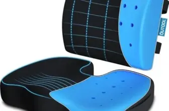Memory Foam Seat Cushion and Lumbar Support Set for $22.90