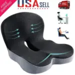 Memory Foam Seat Cushion with Lumbar Support for $17.39