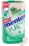 160-Piece Mentos Pure Fresh Sugar-Free Chewing Gum with Xylitol for $5.39