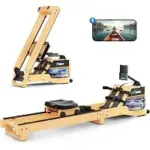 Merach Foldable Water Rowing Machine – $179.99