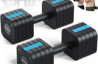 MERACH 50LBS Adjustable Dumbbell Set – 25 lbs Each, Now $93.99