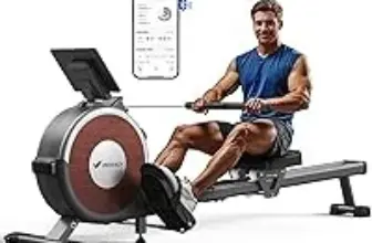 Merach Max Magnetic Rowing Machine with 350lb Weight Capacity for $189.99