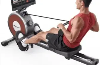 MERACH Rowing Machine with 15.6″ HD Touchscreen for $260