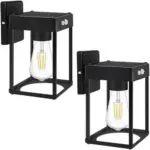 Metal Solar Wall Lights 2-Pack for $29.99