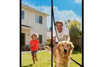 METAONLY 38″ x 82″ Magnetic Screen Door Mesh for $9.42