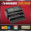 Husky 280-Piece Mechanics Tool Set with Toolbox for $99 $99.00