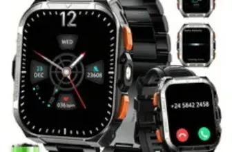 Men’s Military Smart Watch with 900mAh Battery for $43.99