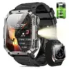 Military Smart Watch for Men and Women – Bluetooth 5.3, Now $22.99