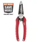 Milwaukee 6-in-1 Wire Stripper and Cutter Pliers for $15.97