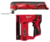 Milwaukee M12 12-Volt Cordless Oscillating Multi-Tool and Crown Stapler Kit for $124 $124.00