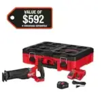 Milwaukee M18 FUEL 18V Reciprocating Saw with Packout Tool-Box for $249.00