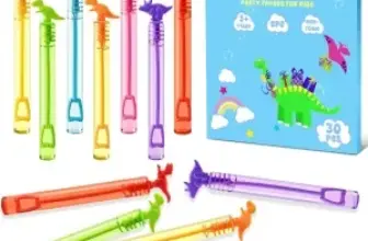 30-Pack Mini Dinosaur Bubble Wands for $4.79