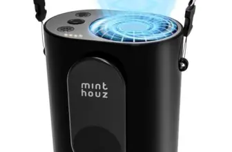 Minthouz 10000mAh Wearable Waist and Neck Fan for $7.99
