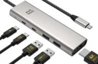 Minthouz 5-in-1 4K USB Hub with 125W Power Delivery for $14.99