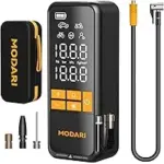 Modari 160PSI Portable Tire Inflator Air Compressor for $14.99