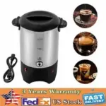 30-Cup Modern Coffee Percolator Urn – $53.24