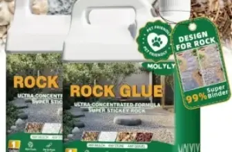 2-Gallon MOLYLY Rock Glue Mulch Glue & Gravel Binder for $30