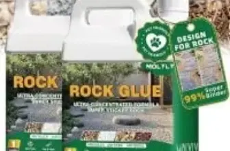 MOLYLY Rock & Mulch Glue for Landscaping (2-Gallon) Now $29.99