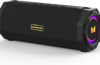 Monster S200 50W Super Bass Wireless Bluetooth Speaker Now $34.99