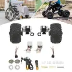 10″ Motor Drive Air Wheel Conversion Kit for Electric Cart – $221.69
