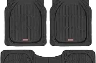 Motor Trend FlexTough Full Set Floor Mats – All-Weather Protection for $29.66