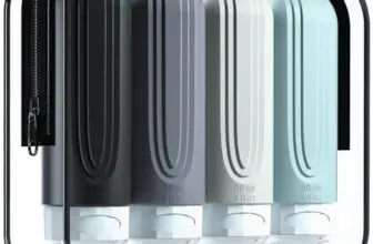 Mrsdry 4-Pack Travel Bottles for Toiletries – Now $5.25