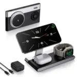 Mukiya 3-in-1 Magnetic Wireless Charger Now Only $15