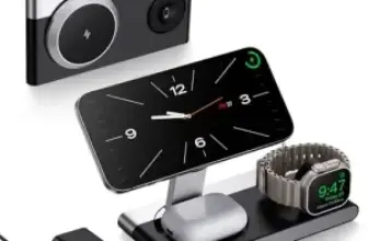 Mukiya 3-in-1 Magnetic Wireless Charger Now Only $15