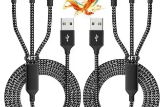 Multi Charging Cables 2-Pack for $5.31