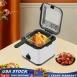2.5L Multi-Function Mini Deep Fryer for $36.65