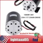 36V 1000W Brush Motor for Electric Scooters and E-Bikes – Now $91.27