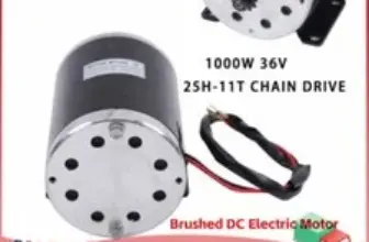 36V 1000W Brush Motor for Electric Scooters and E-Bikes – Now $91.27