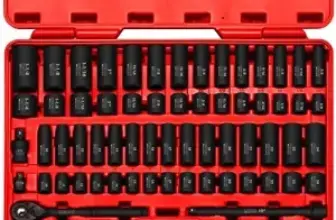 Neiko 65-Piece 1/2″ Drive Master Impact Socket Set – $127