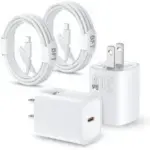 Nepagz 20W PD Fast Charging USB-C Charger Block (2-Pack) for $5.99