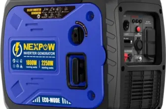 NEXPOW 2250W Portable Quiet Inverter Generator for $278.99